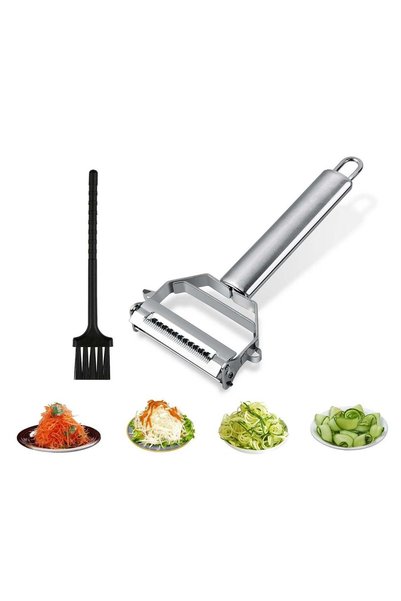 Generic Peeler Shredder, Stainless Steel Fruit and Vegetable Handheld Shredde...