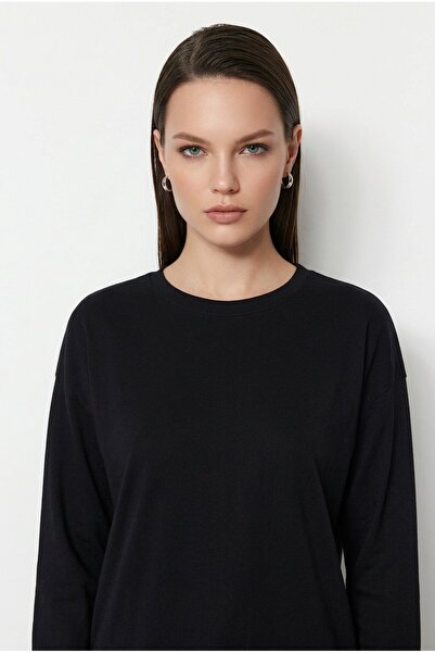 Nika Fashion Μακρυμάνικη μπλούζα από απαλό ύφασμα Modal Touch