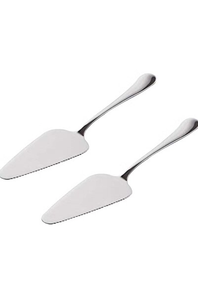Generic 2-Piece Stainless Steel Cake Server Set – 23cm