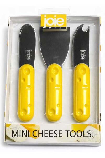 Generic Joie Mini Cheese Tools Set Stainless Steel Cheese Knife Set 3 Piece C...