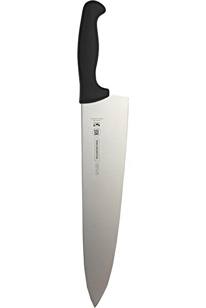 Generic Professional 12-Inch Meat Knife with Stainless Steel Blade and Black ...