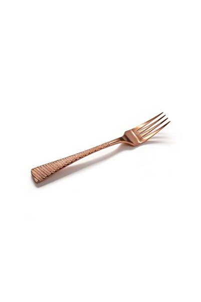 Generic BERAM Sparkling Mermaid Stainless Steel Dining Fork, Copper Plated Fl...