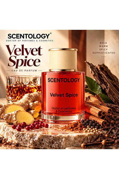 Scentology Doctor of perfums Scentology Velvet Spice Eau de Parfum Unisex – W...