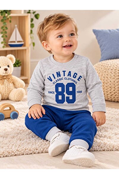krm kerem bebe 100% Cotton Vintage Printed Comfortable Fit Snap-On Shoulder B...