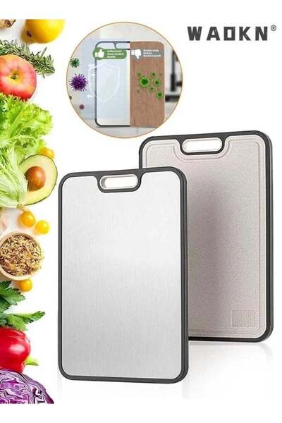 Generic Cutting Board Double Sided Chopping Board with Grinding Function Stai...