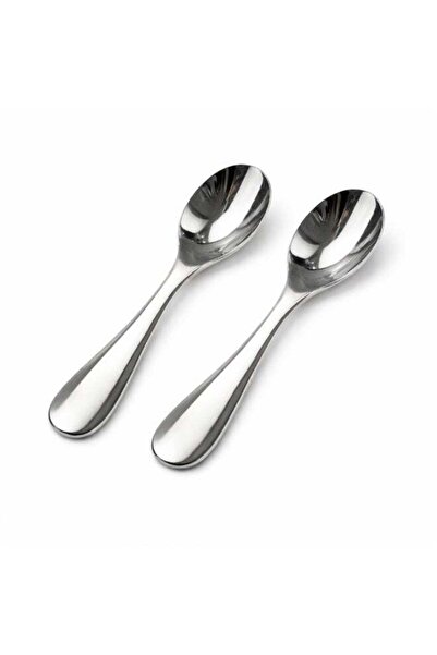 Generic BERAM Tiny Bite Tea Spoon 2 Pc Stainless Steel Stirringfor Dessert Co...