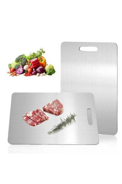 Generic Katori Titanium Cutting Board,100% Pure Titanium Cutting Boards for K...