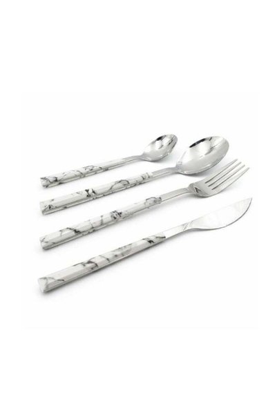 Generic BERAM Silverware Ensemble 4-Piece Cutlery Set – Stainless Steel Flatw...