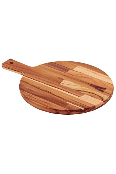 Generic Tramontina FSC Tramontina Round Board in Teak Wood with Handle 40x28x...