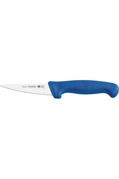 Generic Professional Boning Knife with 4-Inch Blade, Blue Handle