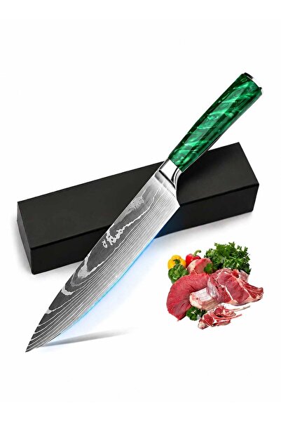 Generic Chef's Knife Kitchen Knife Paring Knife Premium with Gift Box,Green R...