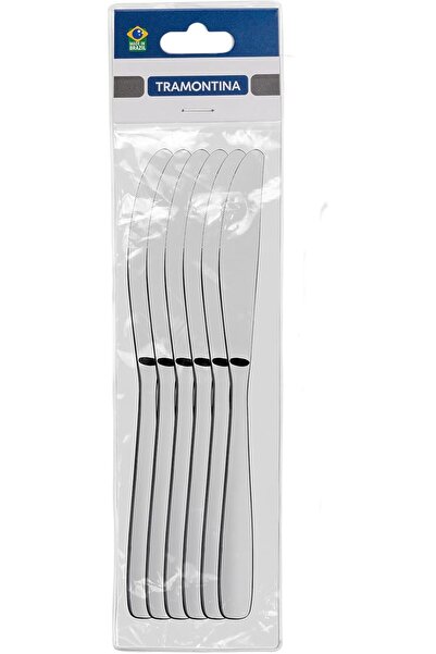 Generic Tramontina Amazonas Stainless Steel 6 Piece Table Knife