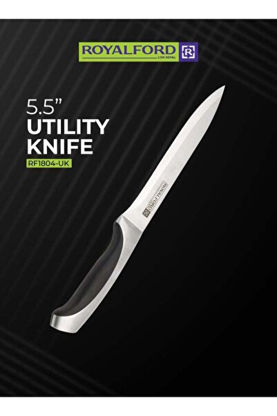 Generic Royalford 5.5 Inch Stainless Steel Utility Knife | Ultra Sharp Blade,...