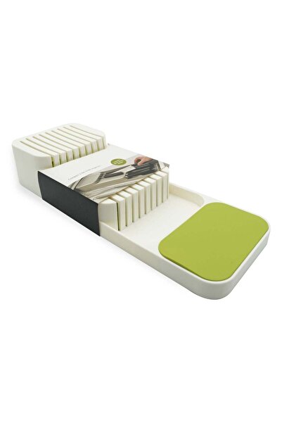 Generic Beram Kitchen Drawer Utensil Organizer Rack Adjustable Knife Storage ...