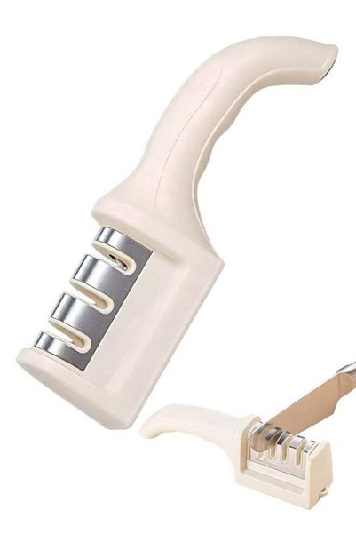 Generic Kitchen Knife Sharpener, 2-in-1 Coarse & Fine Dual Sharpeners, Non-Sl...