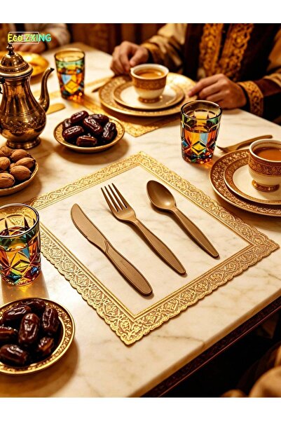 Generic Cutlery Gift Premium Eco-Friendly Luxury Biodegradable Bamboo Party T...