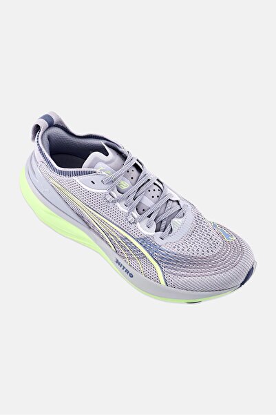 Puma Men Foreverrun Nitro 2 Lace Up Running Shoes, Grey