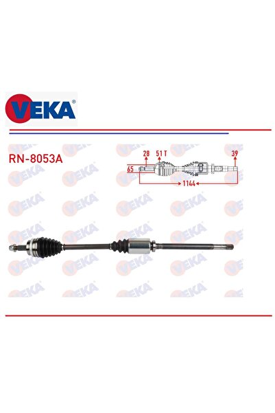 aycenoto KOMPLE AKS SAĞ MASTER 2 MOVANO A 1998-2010 İNTERSTAR X70 02+ 2,2/2,5 DCİ/CDTİ/DTİ ABS'Lİ 1144 MM. 8200499895 -