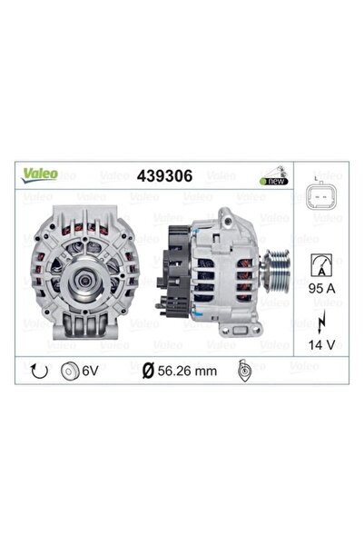 VALEO ALTERNATOR 12V 95A CLIO II ESPACE KANGOO LAGUNA