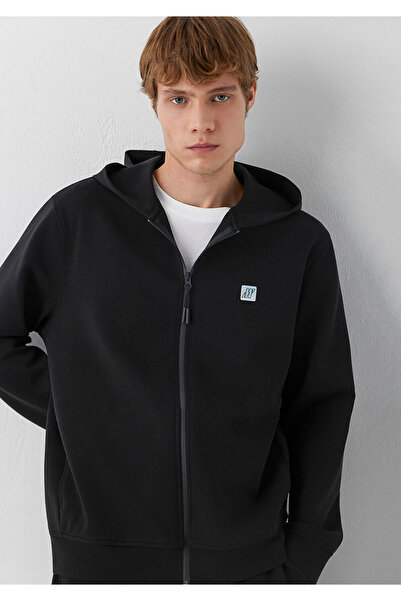 Mavi Kapüşonlu Siyah Sweatshirt 0S20025-900