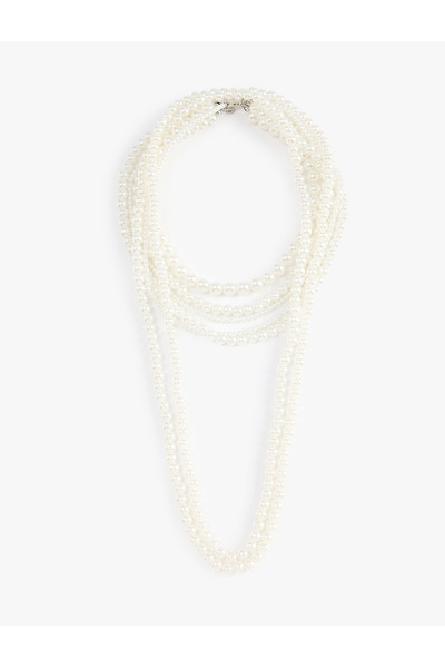 Koton Multilayer Pearl Necklace