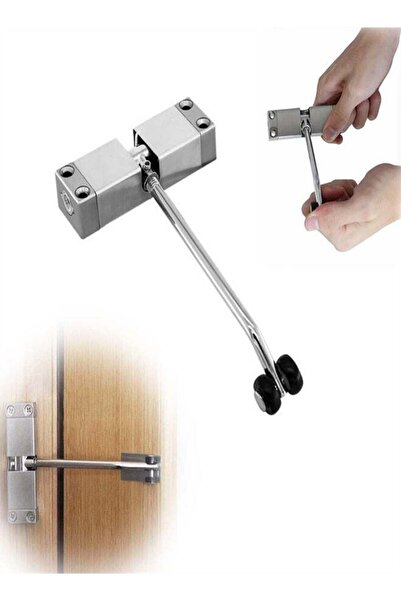 Arabest Automatic Door Closer,Stainless Steel Adjustable Closing Speed Contro...