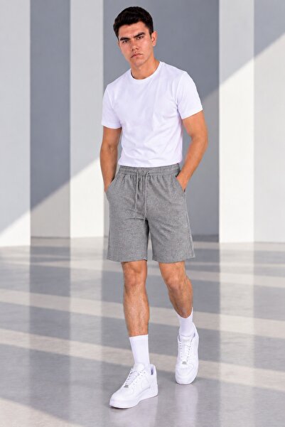 TUKSAR Unisex άνετο ίσιο σορτς