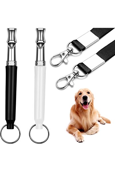 Arabest 2-Pack Professional Ultrasonic Dog Training Whistle,Adjustable Freque...