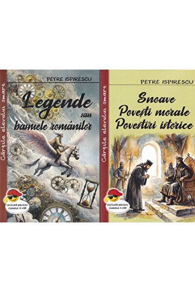 Cartex Pachet 2 carti: Legende sau basmele romanilor + Snoave. Povesti morale...