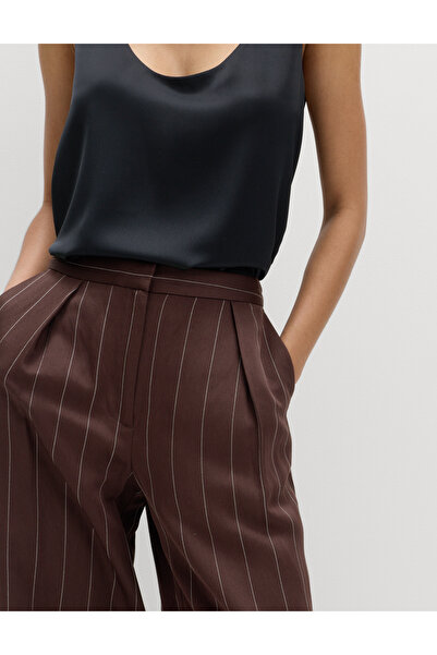 Marks & Spencer İnce Çizgili Pantolon