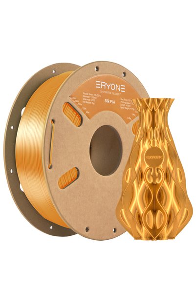 Choice Gold Eryone 1KG Silk PLA Premium Filament 3D Print,1.75mm Multicolor A...
