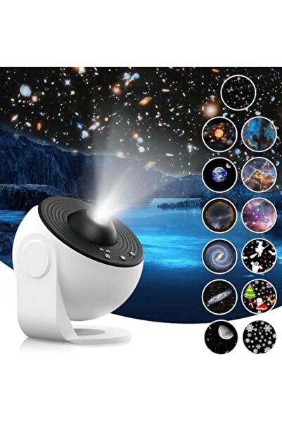 Arabest 13-in-1 Planetarium Star Projector,360° Rotatable HD Galaxy Night Lig...