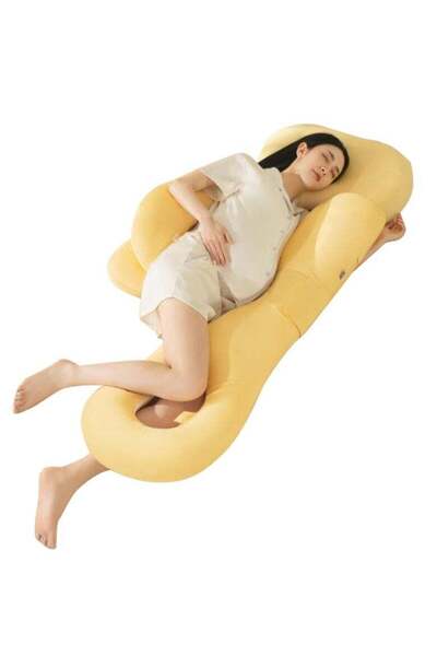 Arabest U-Shaped Maternity Pillow for Side Sleeping,Ergonomic Pregnancy Body ...