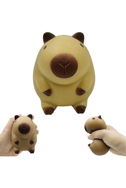 Arabest Funny Capybara Stress Ball,Stretchy Squeeze Toy for Kids and Grown-up...