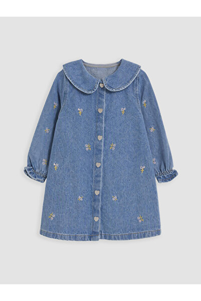 LC Waikiki Quality Pieces from Çelebi Store Bebe Roba Collar Flower Embroider...