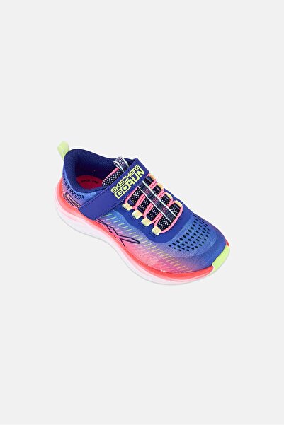 SKECHERS حذاء خارجي للأطفال البنات من Go-Run Accelerate بإغلاق فيلكرو، متعدد ...