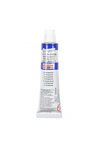 Koh-i Noor Set 4 x Culoare Tempera, Albastru Ultramarin, 16 ml