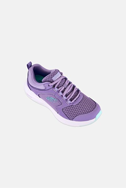 SKECHERS أحذية خارجية للأطفال البنات من Vapor Foam برباط، أرجواني