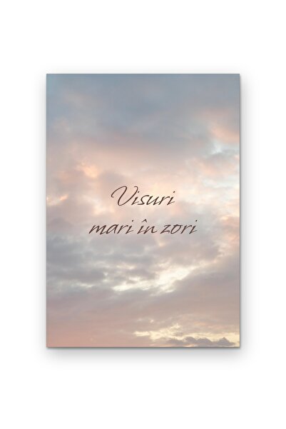 OEM Poster Decorativ Perete Visuri mari în zori, Design Inspirațional, Carton...