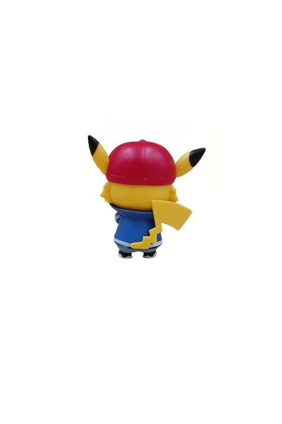 Pokemon Figura 3, Pentru băieți și fete +3 ani, Plastic cauciucat, Multicolor, 8,5 cm