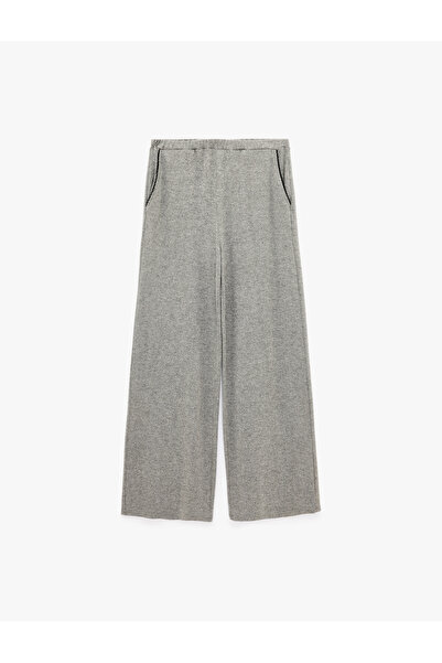 Koton Comfortable Cut Knitwear Pajama Bottoms with Pockets