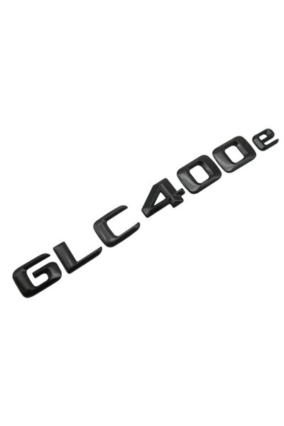 MERCEDES Emblemă neagră GLC 400e, pentru portbagajul din spate