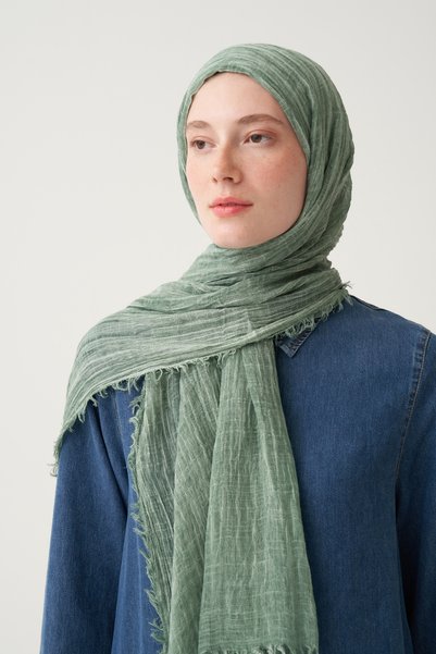 ALLDAY Linen Blended Cotton Fresh Shawl