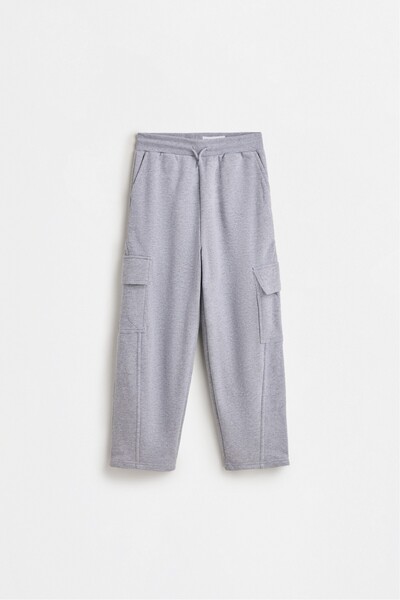 LEFTIES Felpa barrel kargo pantolon