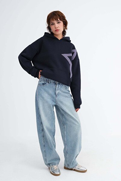 Addax Baggy Jean Pants Pn1136