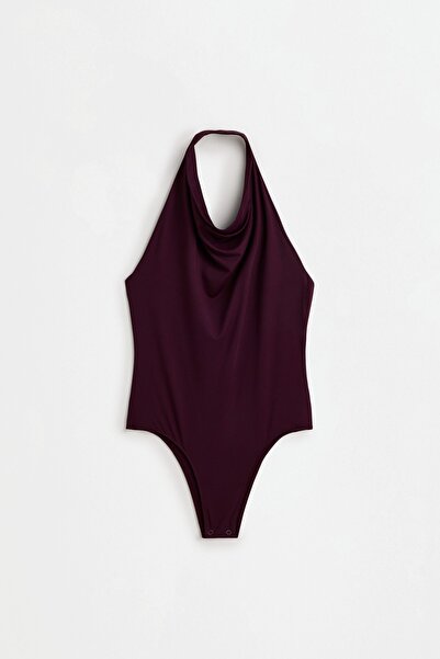 LEFTIES Halter yaka body