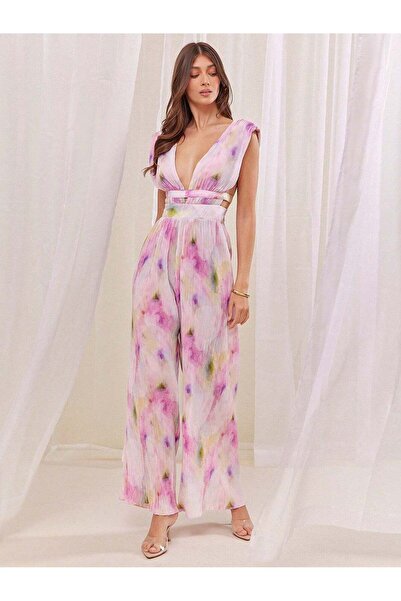 Sheya Long jumpsuit, mix colors