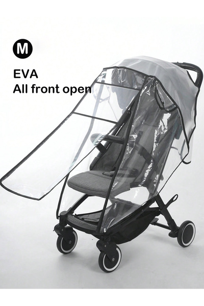 Choice black M Baby stroller accessories waterproof and rainproof cover trans...