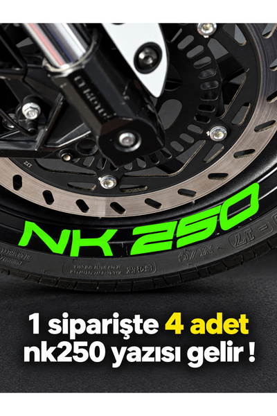 Banxtre Lettering Sticker for Nk250 Wheel Rim in Various Sizes for Cfmoto Nk2...