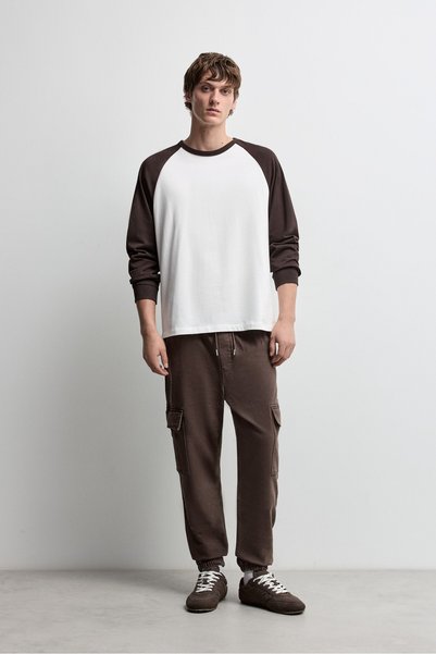 LEFTIES Kargo jogger denim pantolon